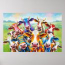 Suche nach lustiges kuh poster Modern
