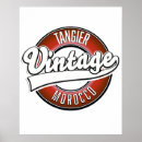 Suche nach tangier poster Vintag
