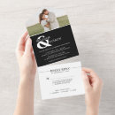Recherche de black and white mariage invitations Tendance