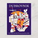 Recherche de dubrovnik vintage cartes postales Illustration
