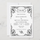 Recherche de gothique mariage invitations Formel