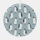 Recherche de pingouin mignon ornements Nature