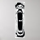 Suche nach zungen poster Schwarz