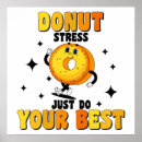 Recherche de donut posters Amusant