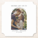 Recherche de save the date dessous de verres Élégant