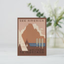 Recherche de tribu indienne cartes postales Américain