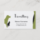 Recherche de domestique cartes visite Pour animaux