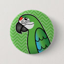 Recherche de perroquet vert badges Macaw