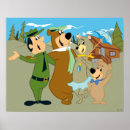 Suche nach yogi poster Booboo lächelnd