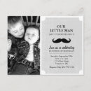 Recherche de moustache anniversaire invitations Gris