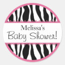 Recherche de pink zebra autocollants Noir et blanc