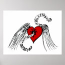 Recherche de coeur à ailes posters Musique