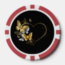 Suche nach herz poker chips Gold