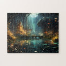 Recherche de lumière de lune puzzles Lumières