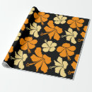 Recherche de motif tropical papier cadeau Jaune