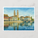 Recherche de lac vintage cartes postales Impression publicitaire