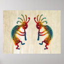 Suche nach kokopelli poster Amerikanische ureinwohner