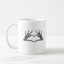Recherche de coeur gothique tasses Crâne