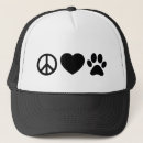 Recherche de paix chapeaux Coeur