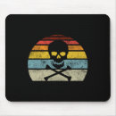 Recherche de drapeau pirate tapis souris Squelette