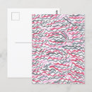 Recherche de noire et rouge cartes postales Abstrait