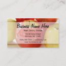 Recherche de pommes rouges cartes visite Nourriture