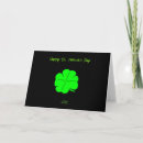 Suche nach st patricks tages karten Shamrock