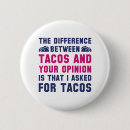 Recherche de humour de nourriture badges Tacos