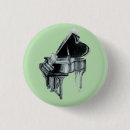 Recherche de piano badges Musique