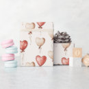 Recherche de ballon rouge papier cadeau Pour elle