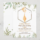 Recherche de girafe mignonne invitations Fille
