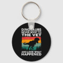 Recherche de dinosaure drôle porteclés Fête