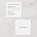 Recherche de officielle cartes visite Simple