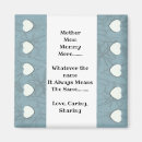 Recherche de coeur abstrait magnets Bleu