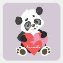 Recherche de panda kawaii autocollants Tendance