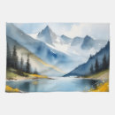 Suche nach berge geschirr tücher Aquarell