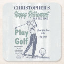 Recherche de vert golf de dessous de verres Retraite