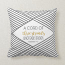 Recherche de cordes coussins Newly weds