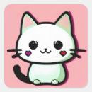 Recherche de mignon chaton autocollants Anime