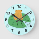 Recherche de grenouilles horloges Pour enfants