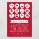 Recherche de nuptiale à la mode de douche invitations Invités