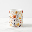 Recherche de saison café tasses Aquarelle
