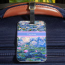 Recherche de peintures célèbres bagages étiquettes Claude monet