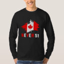 Recherche de canadiens de drapeau tshirts État