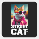 Suche nach niedliche katzen aufkleber Niedlicher cartoon