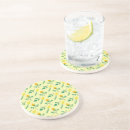 Recherche de fleur tulipe dessous de verres Jaune