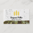Recherche de blé cartes visite Artisan