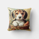 Recherche de chiot de beagle coussins Mignon