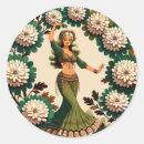 Recherche de danse vintage autocollants Rétro