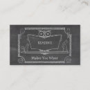 Recherche de hibou mignon cartes visite Éducation